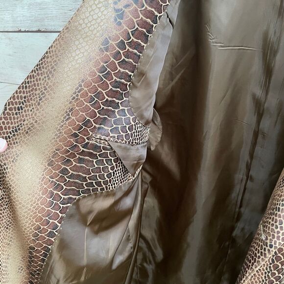 FALCONE BLAZER IN SNAKESKIN PRINT - Picture 10 of 11